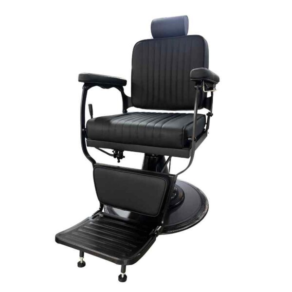 Silla barbera 31071-P Negra de alta calidad