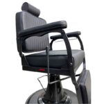 Silla barbera 31071-P Negra de alta calidad - Imagen 3